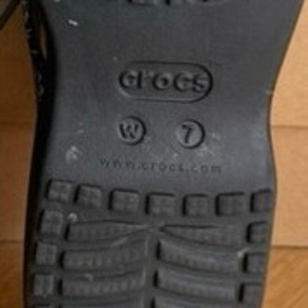 Crocs Meleen Twist ‘Mickey Mouse’ Women Slip On Sandals- SZ 7 - Picture 9 of 9